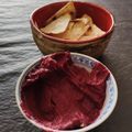 El cooksnap de Marien Elisabet Fernandez Pintos cuando hizo Mayonesa o humus de Zanahoria/Remolacha.