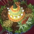 Cooksnap dari elis nursyabanah untuk resep Nasi kuning Tumpeng