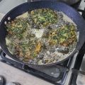 El cooksnap de Diolena Ríos cuando hizo Fritos de acelga.