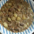 El cooksnap de Julieta Luján cuando hizo Lentejas Colombianas.