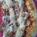 Cooksnap dari Uny Fhauziah permata sari untuk resep Stuffed Crust Pizza Teflon Bolognese Homemade
