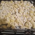 El cooksnap de Deca Pereyra cuando hizo Ñoquis de papa con harina leudante.
