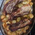 Cooksnap από Achilleas Vassilikos στη συνταγή Πατάτες λεμονάτες με πανσέτες στο φούρνο