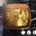 El cooksnap de acevedodemaria cuando hizo Pollo Arvejado.