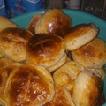 El cooksnap de Mary Juares cuando hizo Pan chips saborizados de salame.