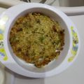 Cooksnap dari Umma Habeebah untuk resep Omelet Nasi Sayur #mpasi 16m