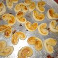 El cooksnap de Celeste Insua cuando hizo Palmeritas con hojaldre rápido.