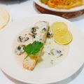 Cooksnap dari Slicecutecake untuk resep Salmon With Lemon Flavour Creamy Sauce
