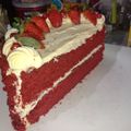 Cooksnap dari Saturday.april_14 untuk resep Red velvet cake with cream cheese frosting