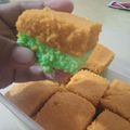 Cooksnap dari santi untuk resep Bolu kukus pandan lembut (2 telur anti gagal)
