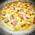 El cooksnap de Arianne cuando hizo Pizza carbonara auténtica (sin nata).