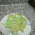 Cooksnap dari Tati Lisnawati untuk resep Swiss Roll Pandan Keju #pr_adakejunya