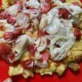 Cooksnap dari Wiwis untuk resep Pizza Roti Tawar Teflon Jasoju (jagung sosis keju)