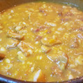 El cooksnap de Ale Lopez cuando hizo Locro criollo.