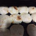 El cooksnap de Naty Sanabria cuando hizo Chipá Luchetti con queso.