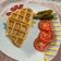 El cooksnap de Roal cuando hizo Chaffle sándwich.