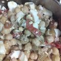 El cooksnap de Inma Gv cuando hizo Salpicón de legumbres.