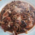 El cooksnap de Eider&Ana cuando hizo Pavo con champiñones 🍄.