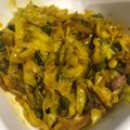 Cooksnap Audrey J semasa beliau membuat (5/5) Kobis Goreng mamak Style.
