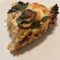 El cooksnap de Carol Parra cuando hizo Quiche de brócoli y salmón.