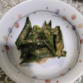 クック6DDPP8☆'s cooksnap of when they made おくらの胡麻和え.