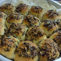 El cooksnap de Ivana Marsili cuando hizo Pancitos rellenos de jamón y queso 🍞.