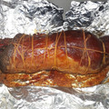 El cooksnap de Franco De La Fuente cuando hizo Matambre relleno al horno.