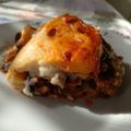 bbearni Cooksnap-ja, amikor elkészítette a(z) Muszaka, a görög rakott padlizsán receptet.