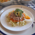 El cooksnap de Julia cuando hizo Salsa Alfredo.