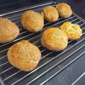 El cooksnap de Becky cuando hizo Pan de hamburguesa tipo brioche.