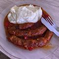 El cooksnap de Agustina Yainikoski cuando hizo Chorizo a la Pomarola.