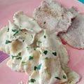El cooksnap de Sara A.Q. cuando hizo Raviolis con salsa de nueces.