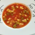 El cooksnap de Berenice Jasso cuando hizo Sopa de calabacitas.