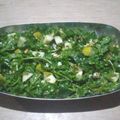 El cooksnap de Lady Marmalade cuando hizo Ensalada de rúcula, pera, queso azul y nueces.
