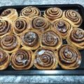 El cooksnap de Carina Andia cuando hizo Rollos de canela (cinnamon rolls).