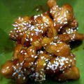 Cooksnap dari gilang untuk resep 15.Korean Fire Chicken Dakgangjeong Ayam pedas Korea simple byme