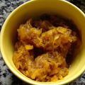 El cooksnap de docmatera cuando hizo Chutney de manzana y curry.