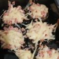 El cooksnap de Anna cuando hizo Champiñones rellenos con jamón y queso.