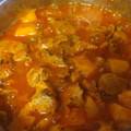 El cooksnap de Arantxa cuando hizo Guisado de patata con zanahoria, judía verde y cerdo.