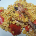El cooksnap de Piedad Sanchez Gomez cuando hizo Arroz con pollo y guisantes.