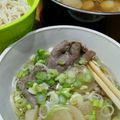 Cooksnap dari Gadis Widagdo untuk resep Soegogi Muguk (sup Lobak daging Korea)