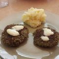 El cooksnap de Melisa Correa cuando hizo Hamburguesa veggie lentejas.