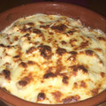 El cooksnap de Rocio Alcala cuando hizo Cazuela de patatas con pollo, bacon y bechamel.