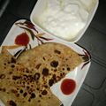 Nitya का कुकस्नैप जब उन्होंने बंद गोभी,आलू के पराठे (bandh gobi aloo ke parathe recipe in Hindi) बनाया था।