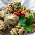 Cooksnap dari hasanahsr untuk resep Bola-bola Tahu Bayam isi Kejuu