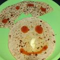 Kirtee Vadgama's cooksnap of when they made ફન ફૂડ રોટી (Fun Food Roti Recipe In Gujarati).