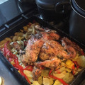 El cooksnap de Mijal Benoliel cuando hizo Pollo al horno.