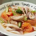 Cooksnap của Alia Nguyen khi họ làm theo món Mực xào dưa leo