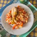El cooksnap de tamara aymerich correa cuando hizo Muslitos de pollo con arroz.