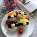 楊彩芳 的 彩色寶貝球飯糰 cooksnap